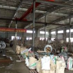 同安城东标准钢构厂房5000平行车10吨 院子6