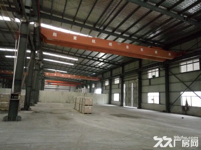 集美灌南工业区标准钢结构3600平带行车出租